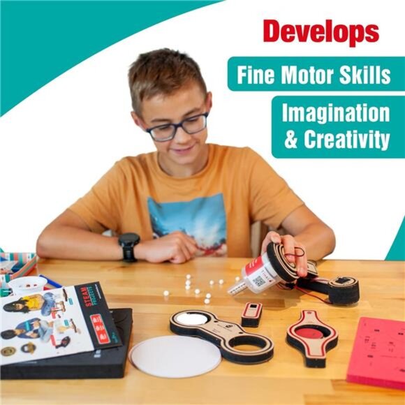 20+ STEM DIY Science Kit for‎ Kids STEM Toy Ultimate Engineering Electronics Kit - Picture 3 of 6